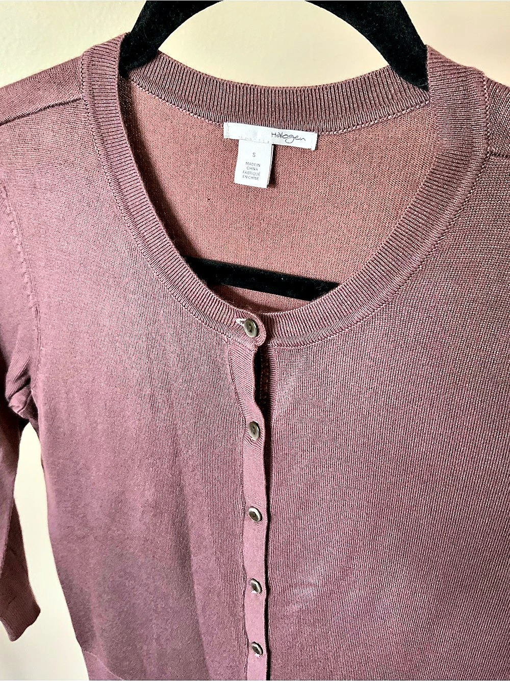 Women's Cotton Cardigan Size Medium Like New